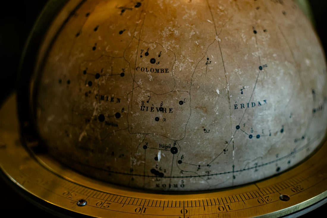 Learn about old star maps and constellations