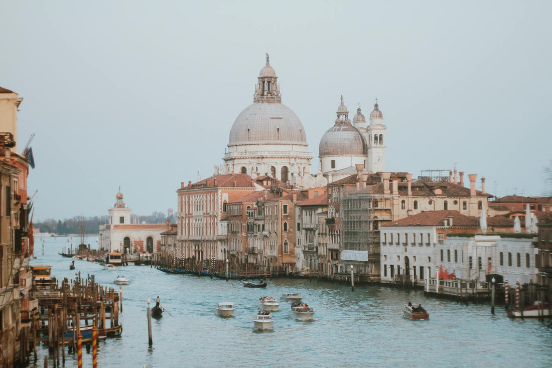 The Grand Canal in Venice Italy