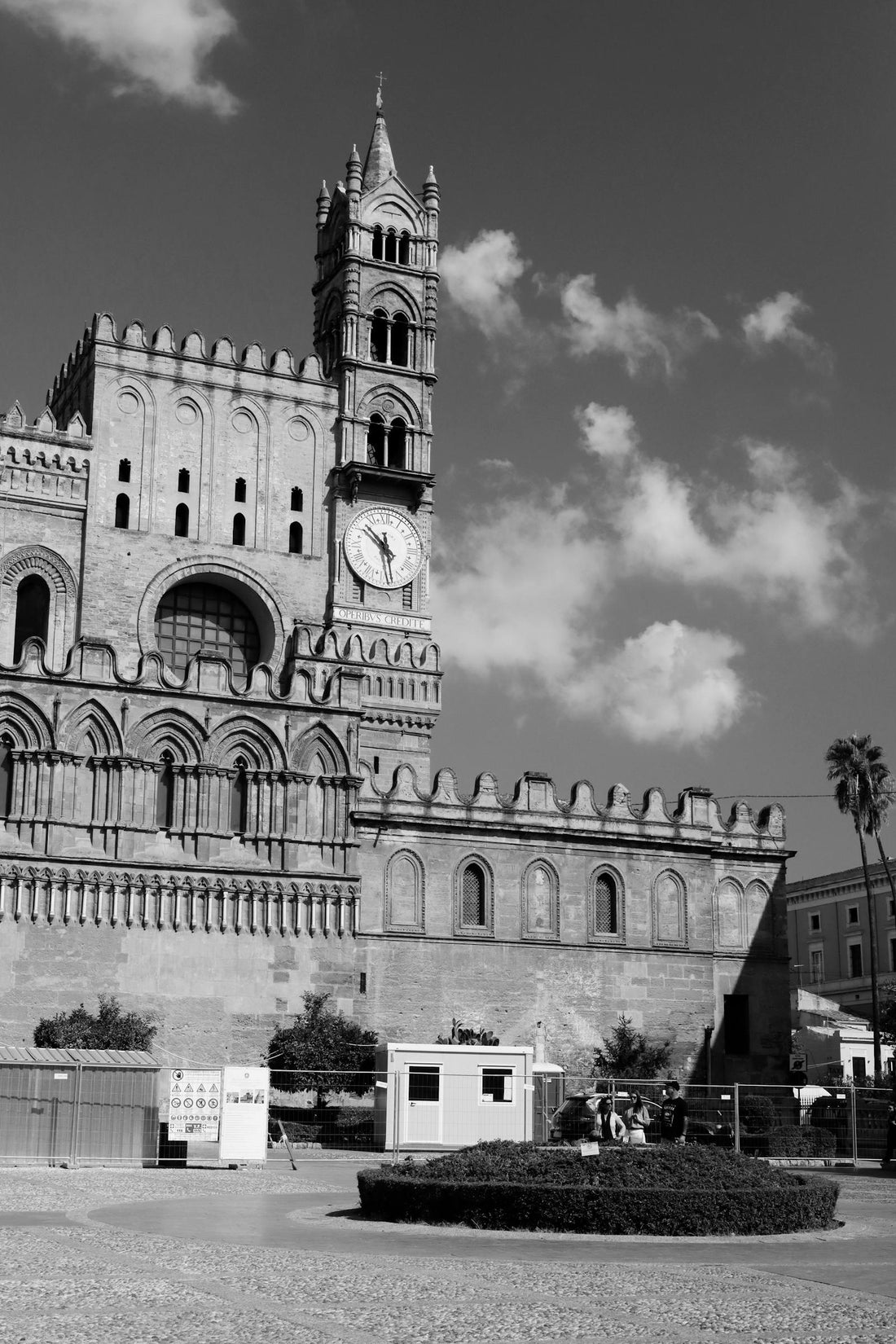Historic Architecture of Palermo Cathedral in Sicily Italy