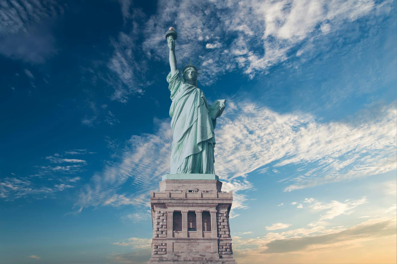 The Statue of Liberty in New York