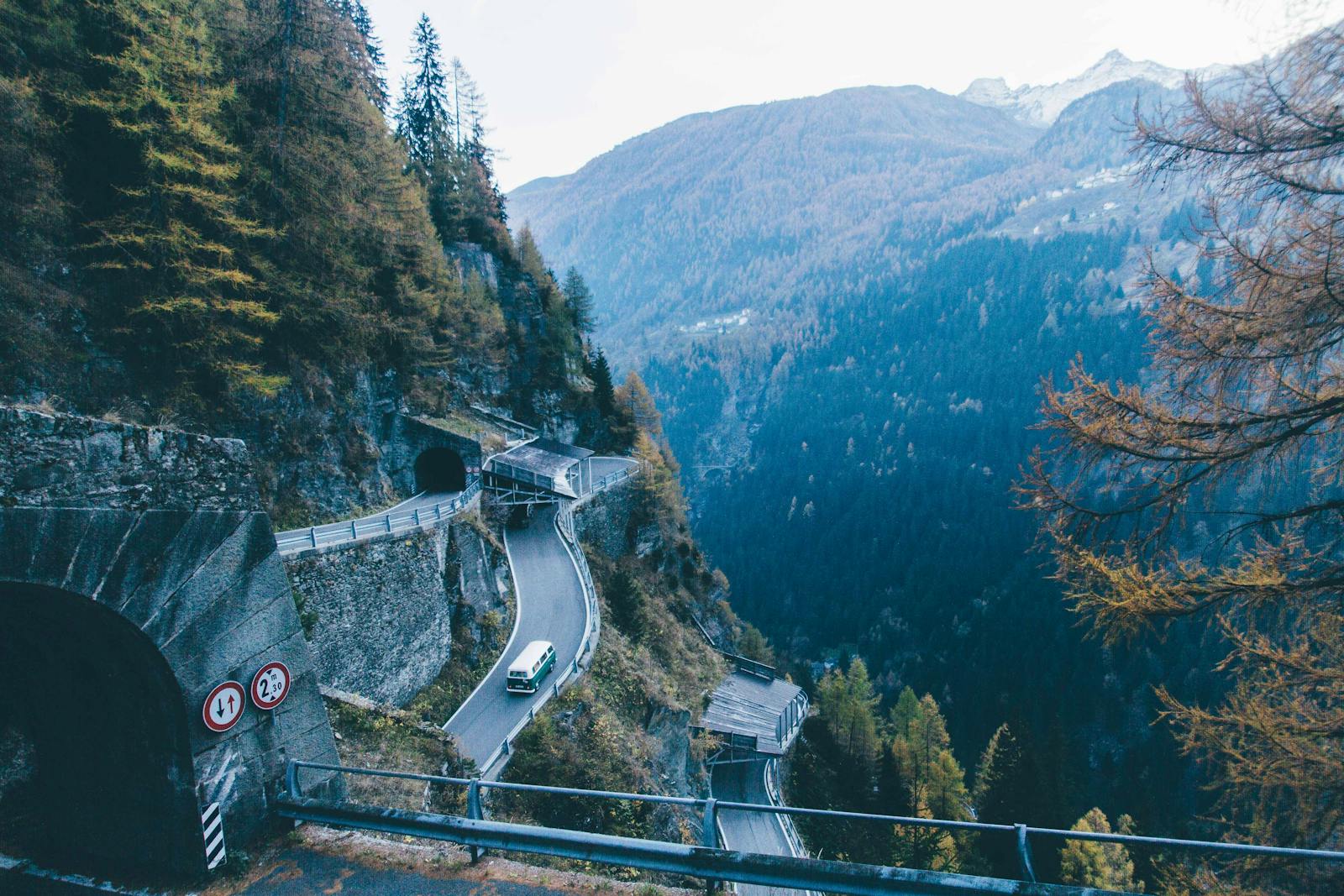 Travel tips for driving mountain roads through forests