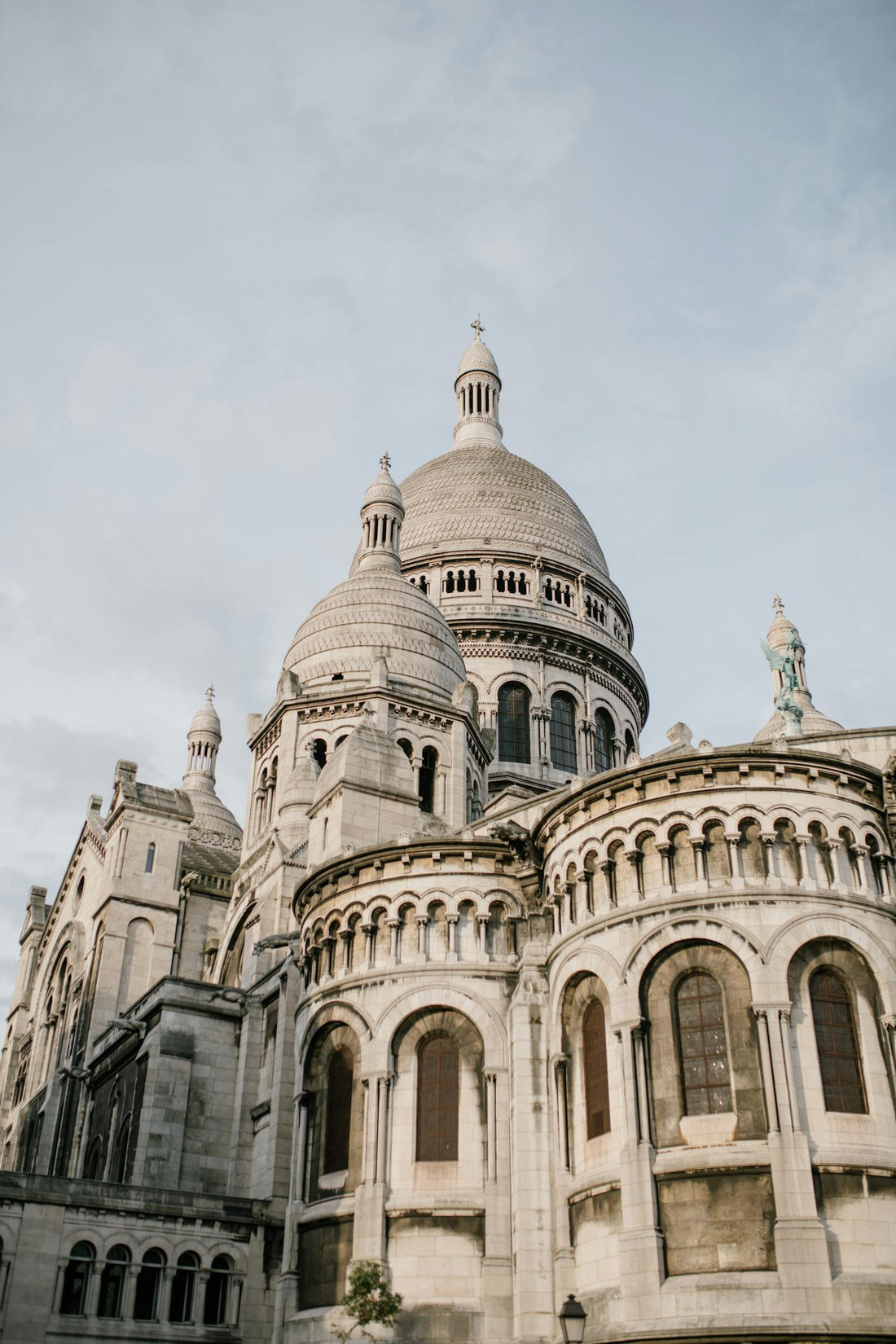 The Historic Sacre Coeur Basilica in Paris France