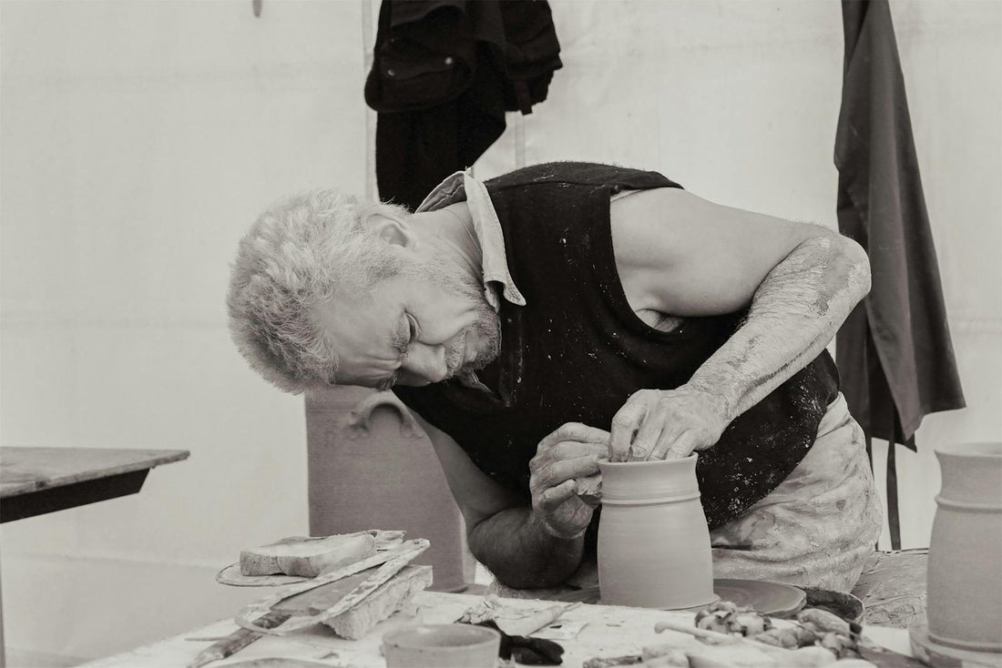 Traditional Pottery Making in Saint-Vincent-sur-l'Isle France