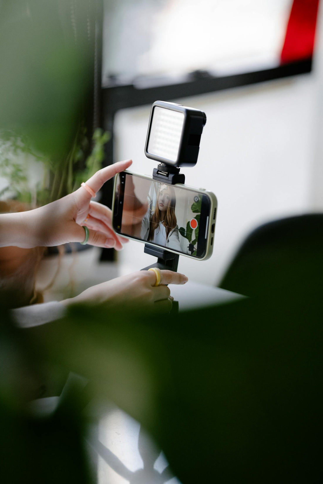 Making video content using a phone