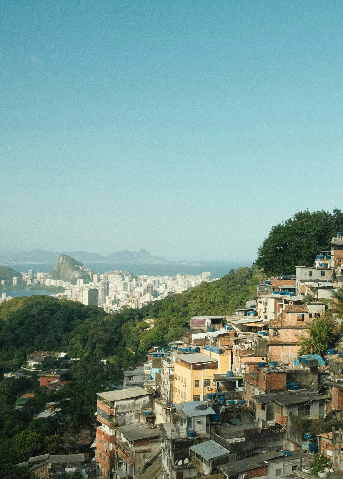 Brazil city from a hill