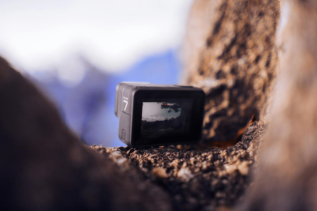 Using a small camera to film outside